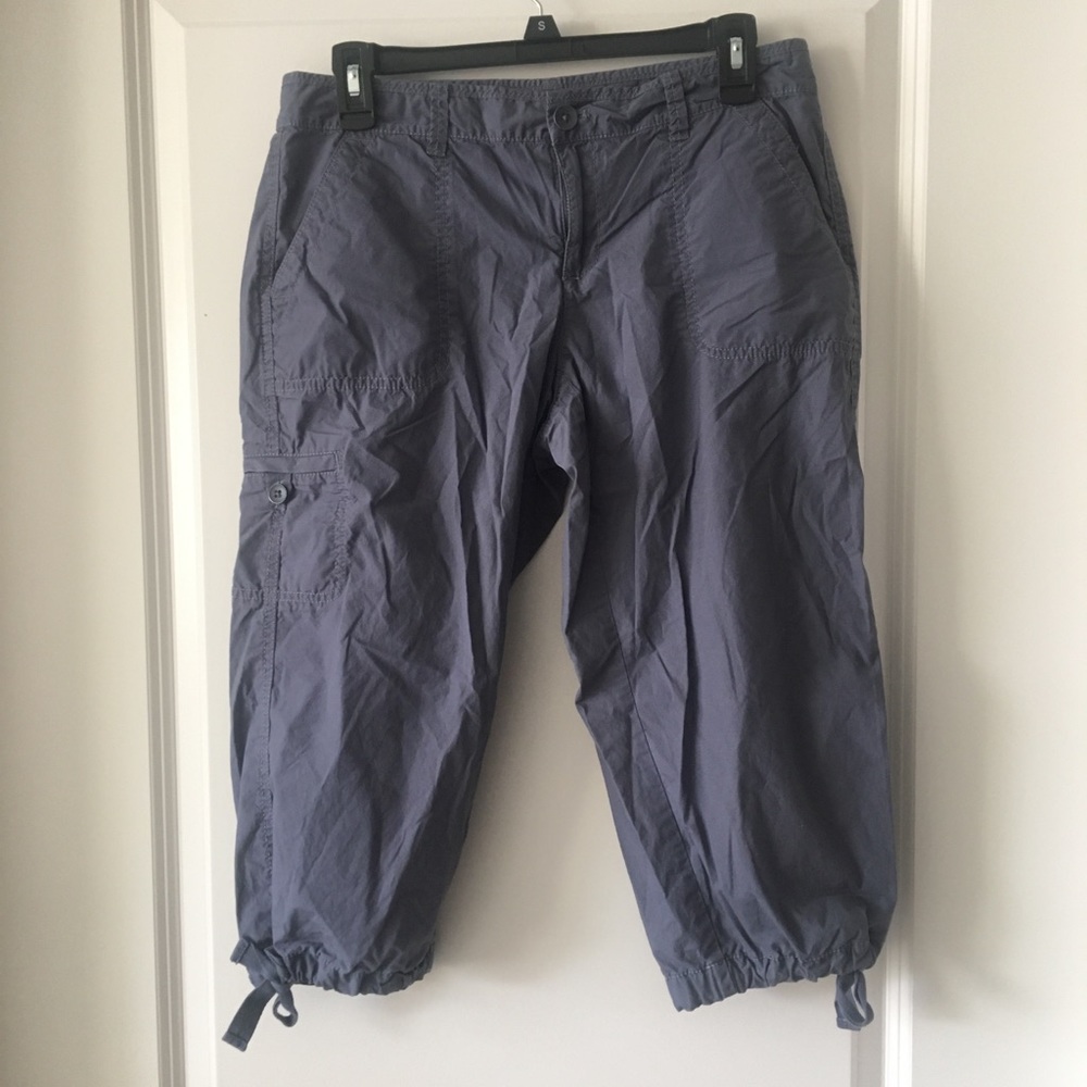 Loft Cropped Cargo Pants
